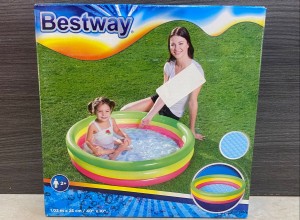 حوض سباحة للأطفال مكون من 3 أقسام 102x25 سم