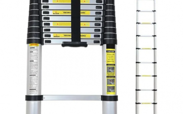 سلم مستقيم تلسكوبية 11 درج 3.2 متر