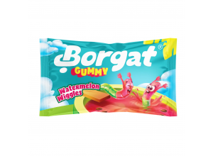 زيلو بورقات جلي ساور واترميلون وورمز 36 جرام