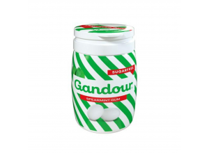 غندور لبان النعناع الاخضر خاليه من السكر علبه 70.4 جرام