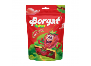 بورقات حلاوة ساور فراولة كيس 80 جرام