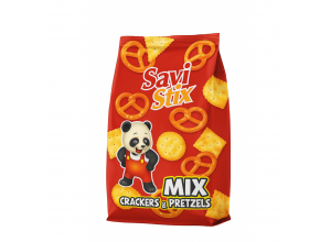 سافي ستيكس مكس بسكويت وبرتزل مملح 250 جرام
