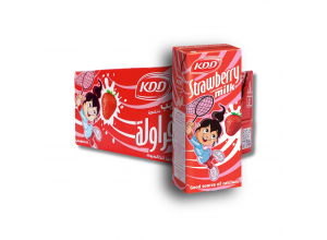 كي دي دي حليب بنكهة الفراولة 180 مل