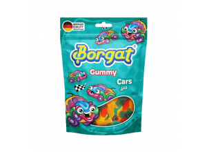 بورقات حلوى الجيلي سيارات كيس 80 جرام