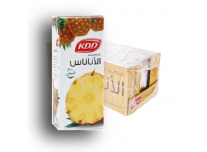 كي دي دي عصير الاناناس 180 مل