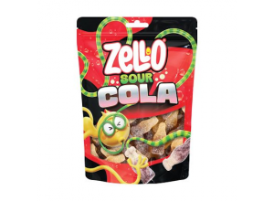 زيلو حلوى كولا ساور كيس 80 جرام