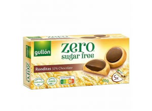جولن زيرو بسكويت دوائر بالشوكولاتة بدون سكر 186 جرام