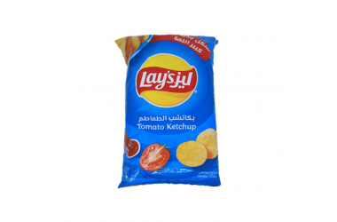 ليز بطاطس بكاتشب الطماطم 165 جرام