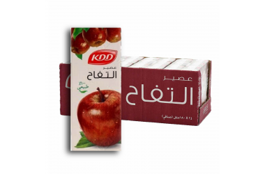 كي دي دي عصير تفاح 180 مل