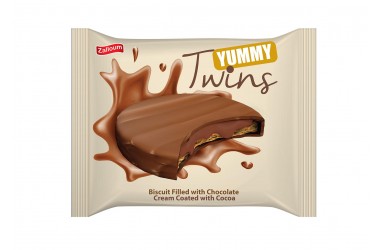 زلوم يمي توينز بسكويت شوكولاتة 27 جرام