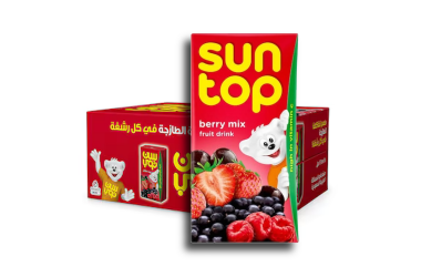 سن توب مشروب توت 125 مل