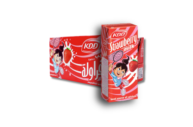 كي دي دي حليب بنكهة الفراولة 180 مل