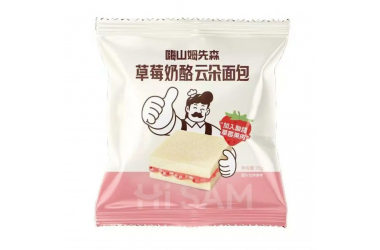 خبز الكريمة بنكهة الفراولة 85 جرام