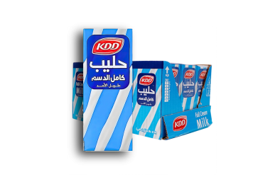 كي دي دي حليب كامل الدسم 180 مل